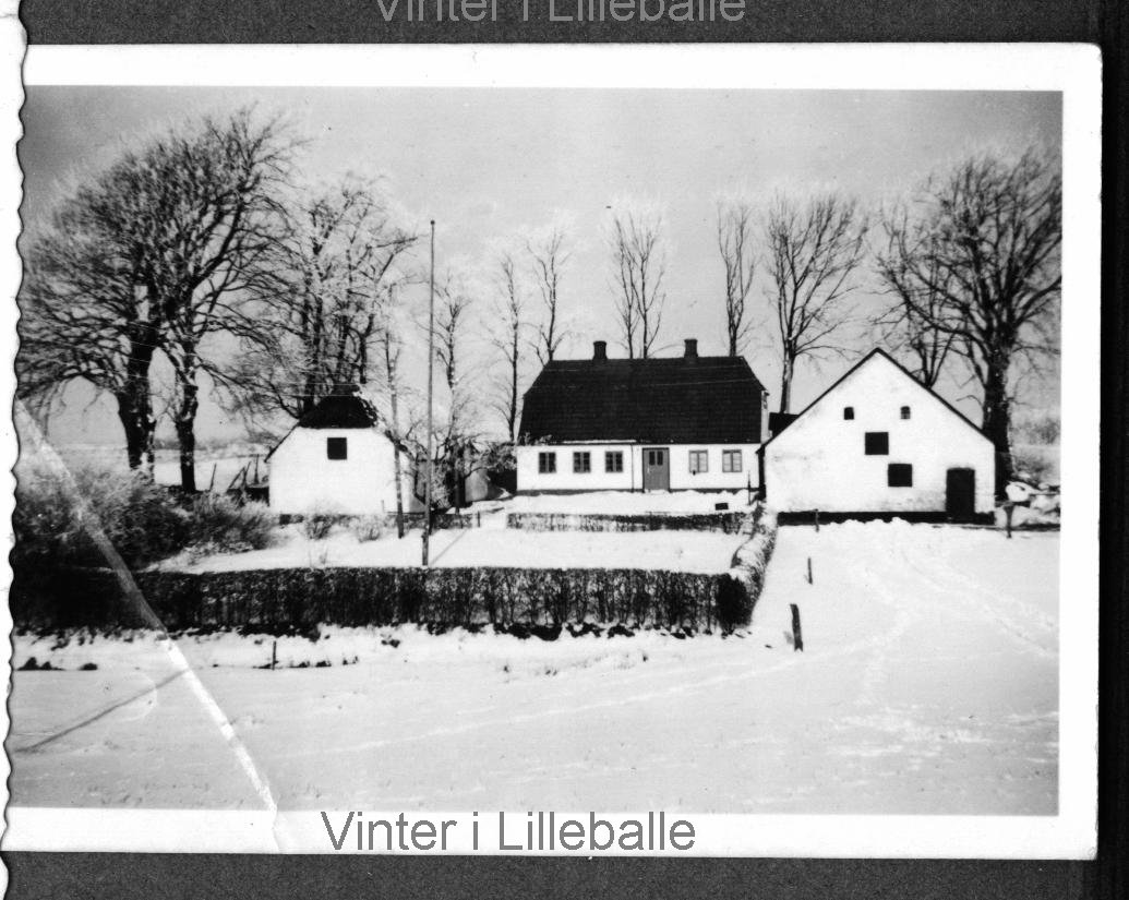 Vinter i Lilliballe ved Kolding
