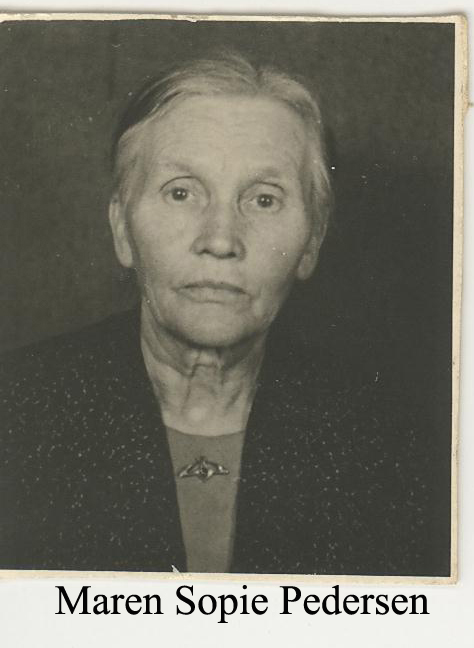 Maren Sopie Pedersen 1877-1955